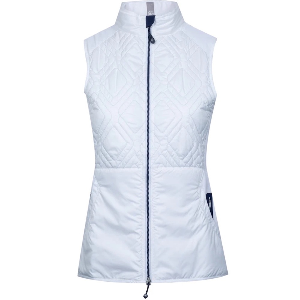 Peter Millar Women's Lizzie Hybrid Vest White XS NWT